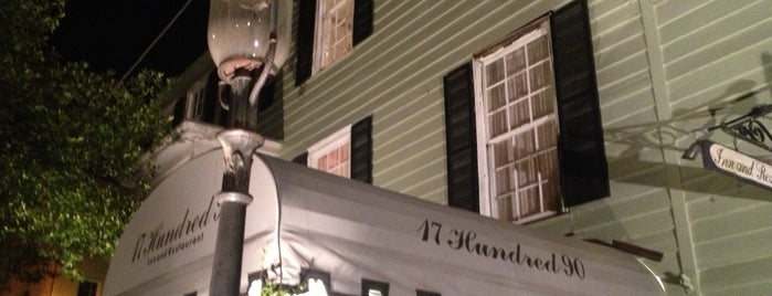 17Hundred90 Inn & Restaurant is one of Favorite Bars & Restaurants in Savannah/Tybee.