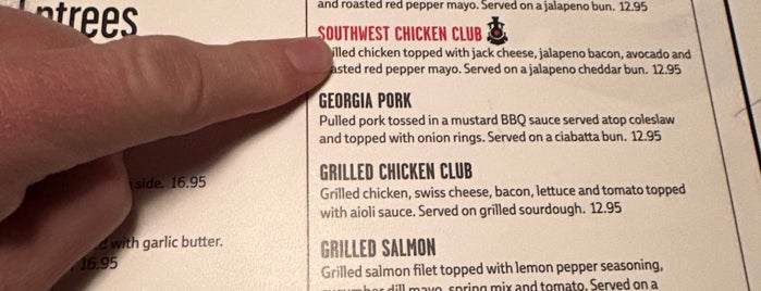 The Club Car Restaurant and Lounge is one of Gluten free.