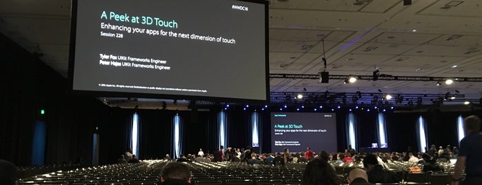 WWDC 2016 is one of Spoon'un Beğendiği Mekanlar.