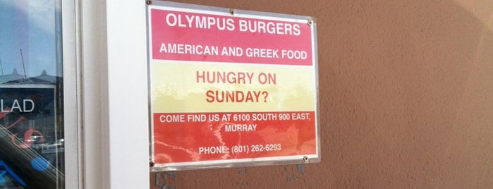 Olympus Burger is one of Benjamin’s Liked Places.