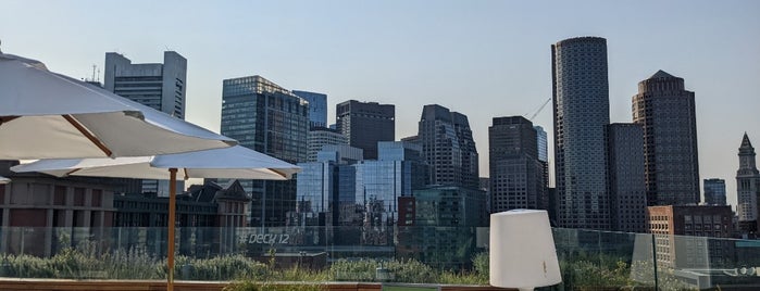 Yotel Rooftop is one of Boston.