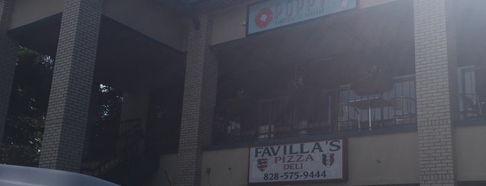 Favilla's New York Pizza is one of Asheville, NC.