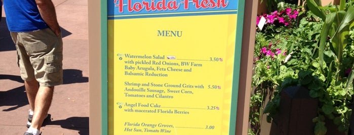 Florida Fresh is one of Dining at EPCOT and World Showcase.