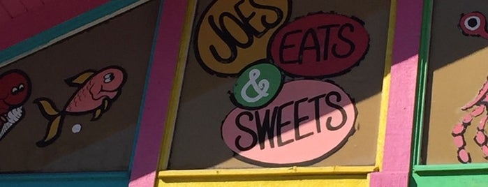 Joe's ice cream is one of Fav restaurants in Sarasota / LBK.