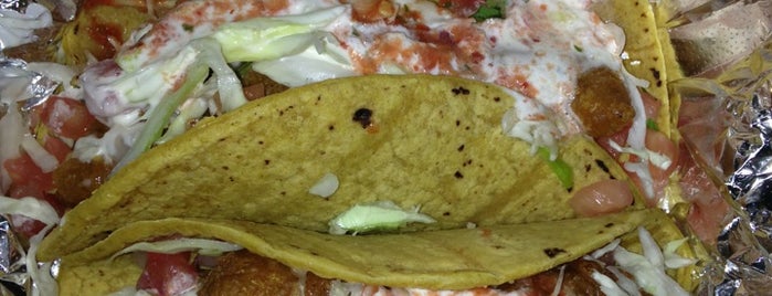 Papa Juan's Fish Tacos is one of Mando's places to try.