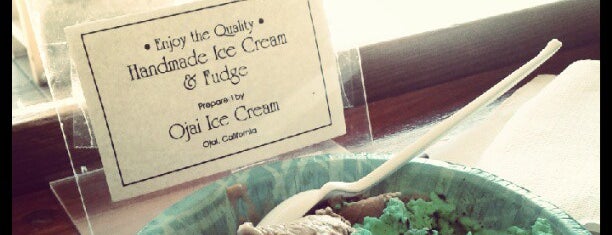 Ojai Ice Cream is one of Oh, hai, OJAI!.