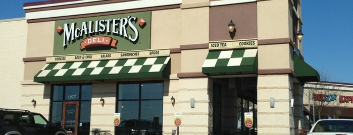 McAlister’s Deli is one of Favorite Places.
