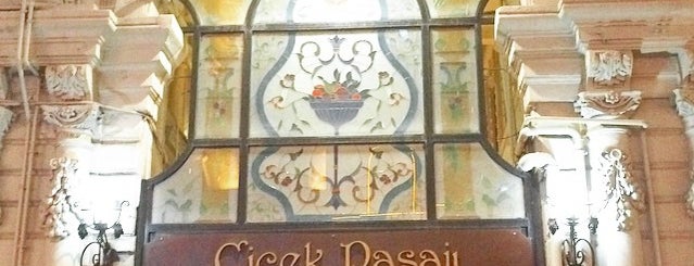 Çiçek Pasajı is one of 52 Places You Should Definitely Visit in İstanbul.