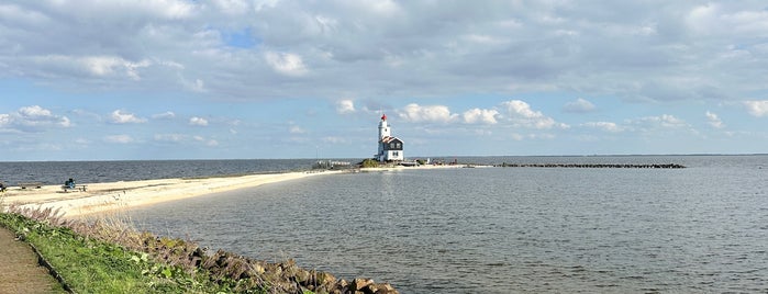 Vuurtoren Paard van Marken is one of Volendam.