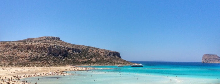 Balos Beach is one of Girit.