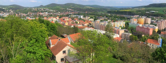 Městská hora is one of rozhledny českých luhů a hájů.
