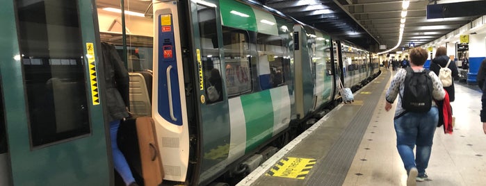 Platform 7 is one of Euston.