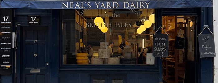Neal's Yard Dairy is one of London (2016).