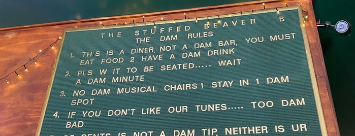 The Stuffed Beaver is one of Sydney Bars and Tapas Style Food.