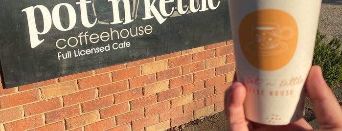 The Pot 'n' Kettle Coffee House is one of WAGGA and the hood.