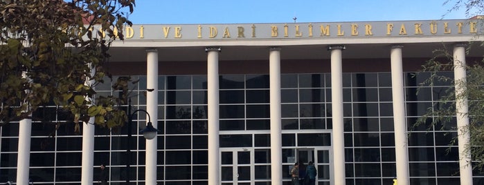 Faculty of Economics and Administrative Sciences is one of Eğitim.
