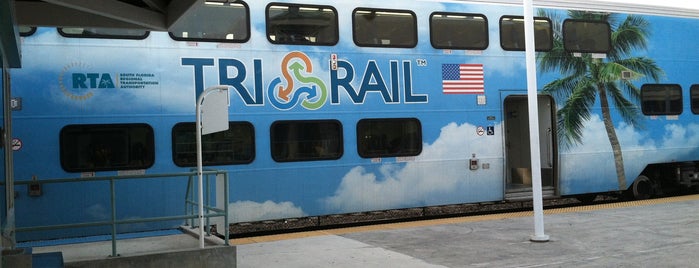 Tri-Rail - Ft. Lauderdale/Hollywood Int'l Airport Station is one of My favorite places :).