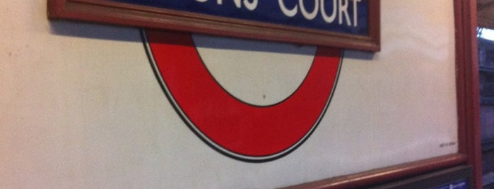 Barons Court London Underground Station is one of Useful Info.