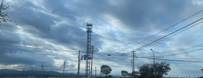 壱ツ屋北交差点 is one of 交差点@石川県能美郡川北町.