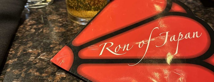 Ron of Japan is one of Favorite Restaurants.
