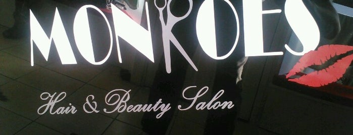monroes hair & beauty salon is one of Spa Day’s.