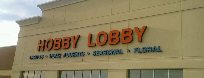 Hobby Lobby is one of Orte, die Hannah gefallen.