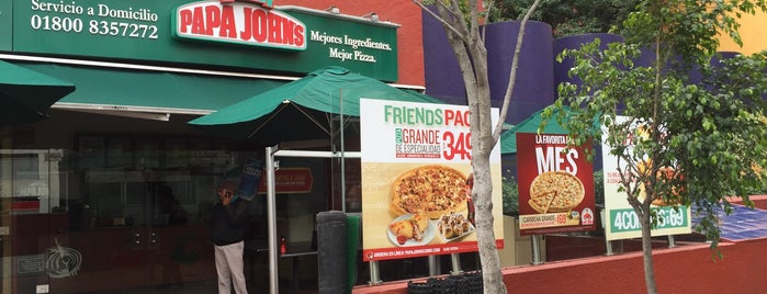 Papa John's Pizza is one of Lugares DF.