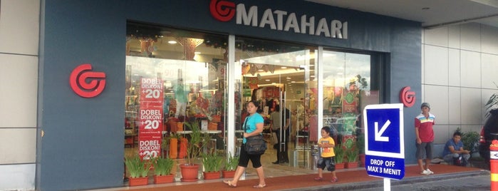 Matahari is one of hang out places.