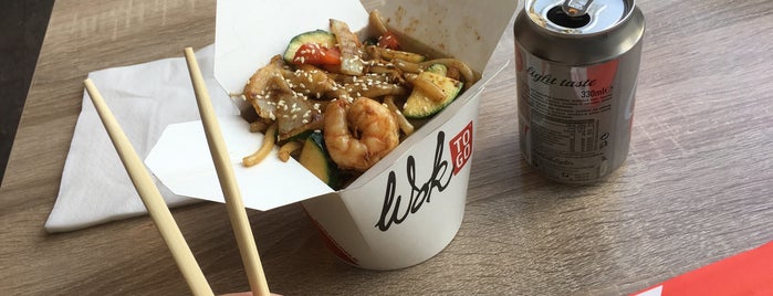 Wok to go is one of Resto's.