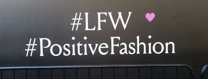 London Fashion Week is one of London to-do..