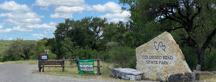 Colorado Bend State Park is one of Get outdoors.
