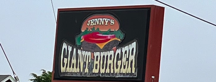 Jenny's Giant Burger is one of Mendocino.