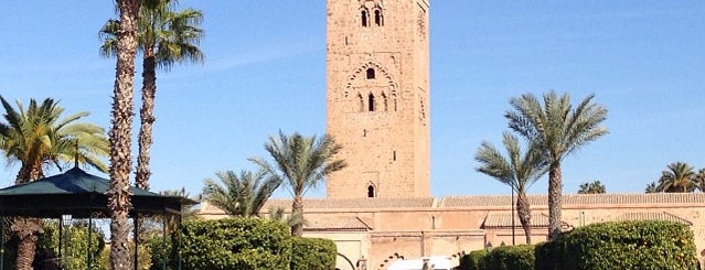 Mosquée de la Koutoubia is one of Marocco.