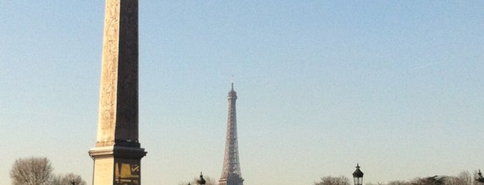Place de la Concorde is one of love Paris.