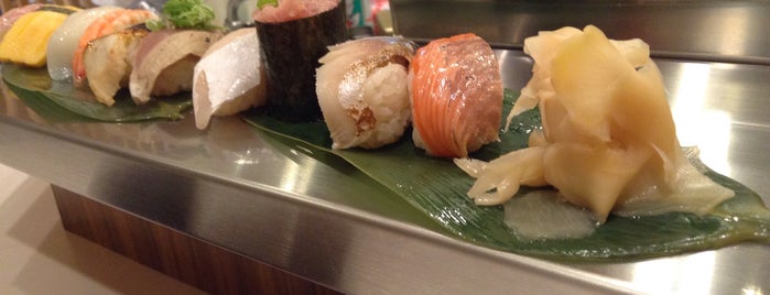 SUSHI COUNTER 銀華 is one of Hiroshima.