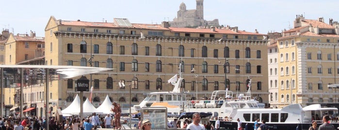 Vieux-Port de Marseille is one of Lieux qui ont plu à Amit.