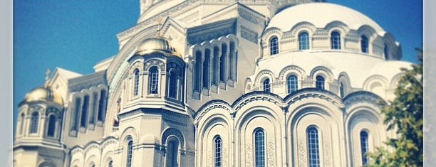 Kronstadt Naval Cathedral is one of Кронштадт туристический.