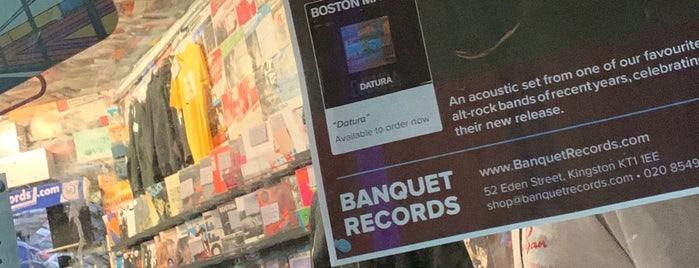 Banquet Records is one of Lonδon.