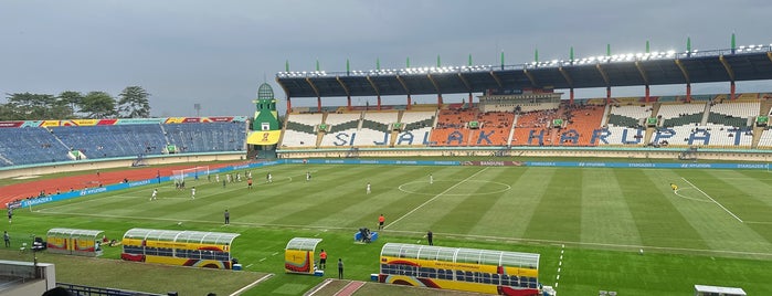 Stadion Si Jalak Harupat is one of Napak Tilas Perjalanan N9.