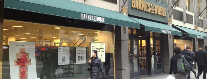 Barnes & Noble is one of NYC.