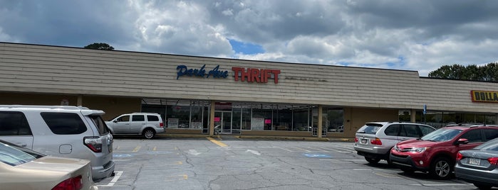Park Avenue Thrift Store Outlet is one of Thrifting Spots in the Southeast.