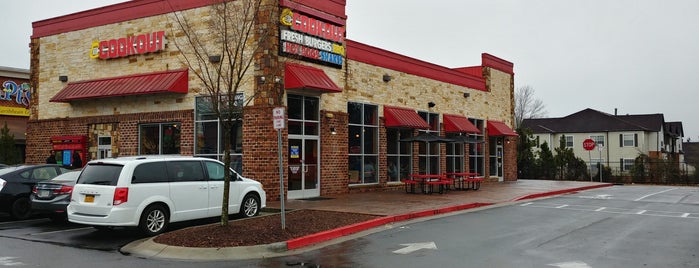Cook-Out is one of Chai's Saved Places.