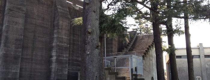 東京都水道局 和田堀給水所 is one of 山田守の建築 / List of Mamoru Yamada buildings.