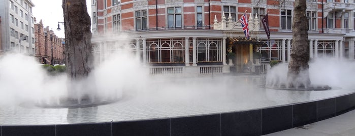 The Connaught Fountain is one of London Places To Visit.