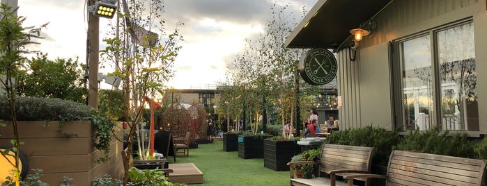 John Lewis Gardening Society is one of London rooftop & summer bars.