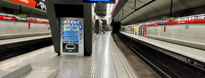 METRO Sant Andreu is one of Sant Andreu.