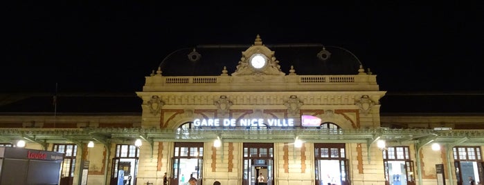 Gare SNCF de Nice Ville is one of Med cruise.