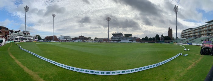The County Ground is one of Lugares favoritos de James.