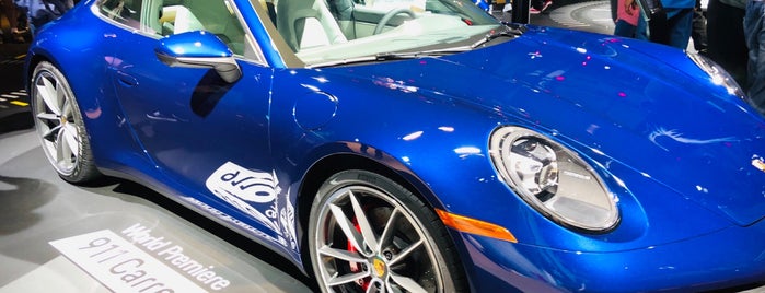 Porsche is one of LA Auto Show.