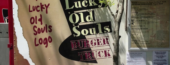Lucky Old Souls Burger Truck is one of Food trucks.
